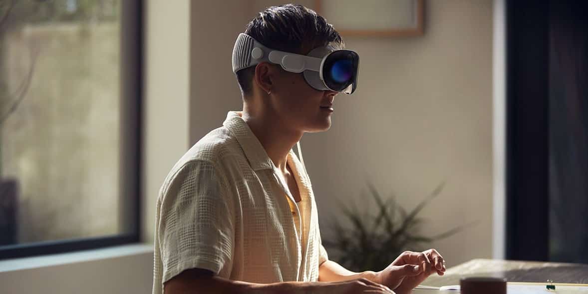 Apple Vision keynote imagery