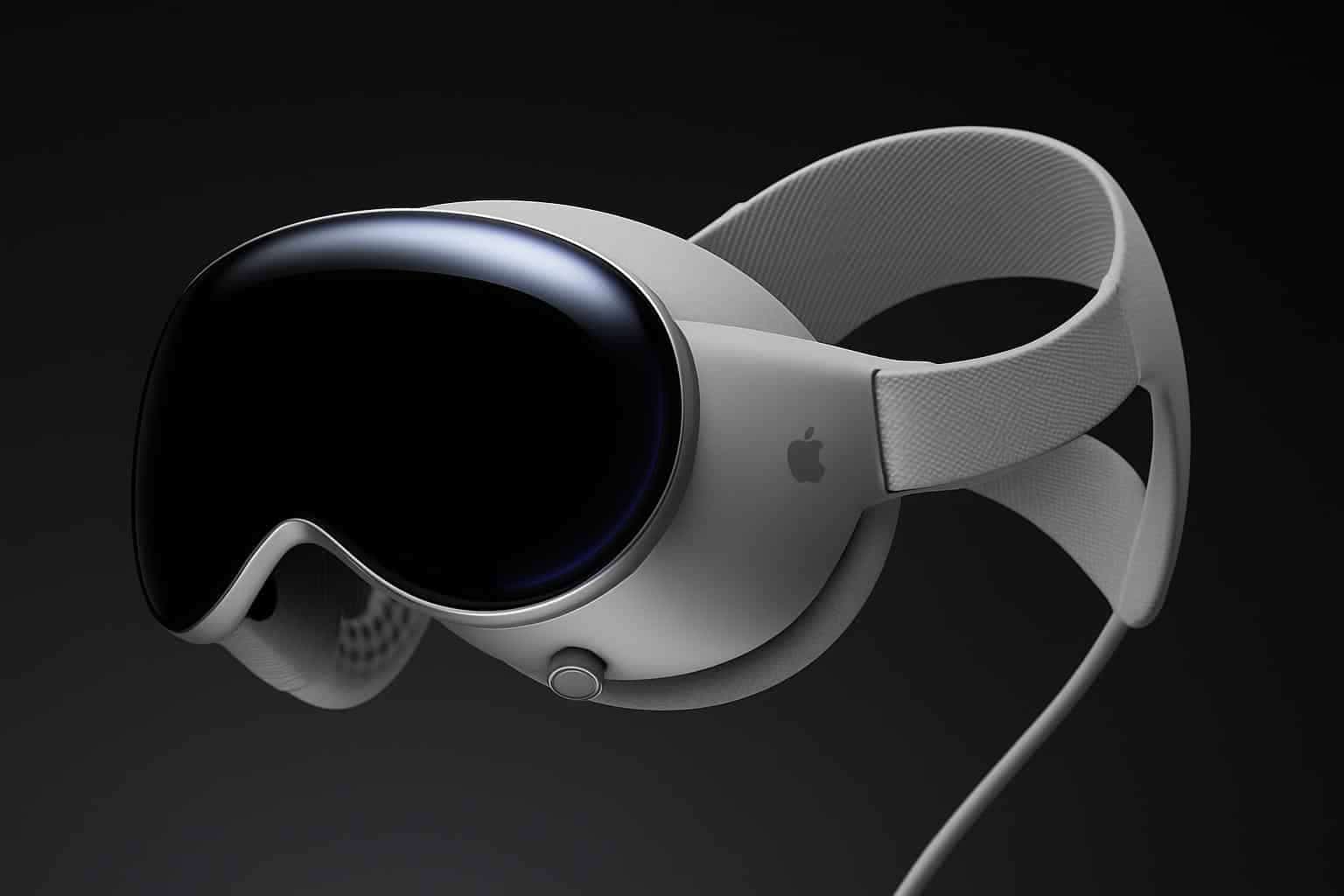 Immersive micro‑OLED rendering in Vision Pro